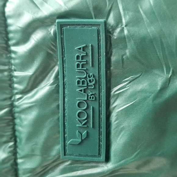 Koolaburra by UGG Womens Green Long Sleeve Full Zip Puffer Jacket Size Large - Picture 5 of 10
